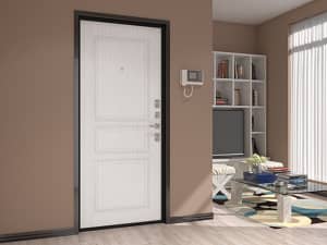 Металлические двери в дом DoorHan Премиум Плюс 990х2050 мм в Чебоксарах